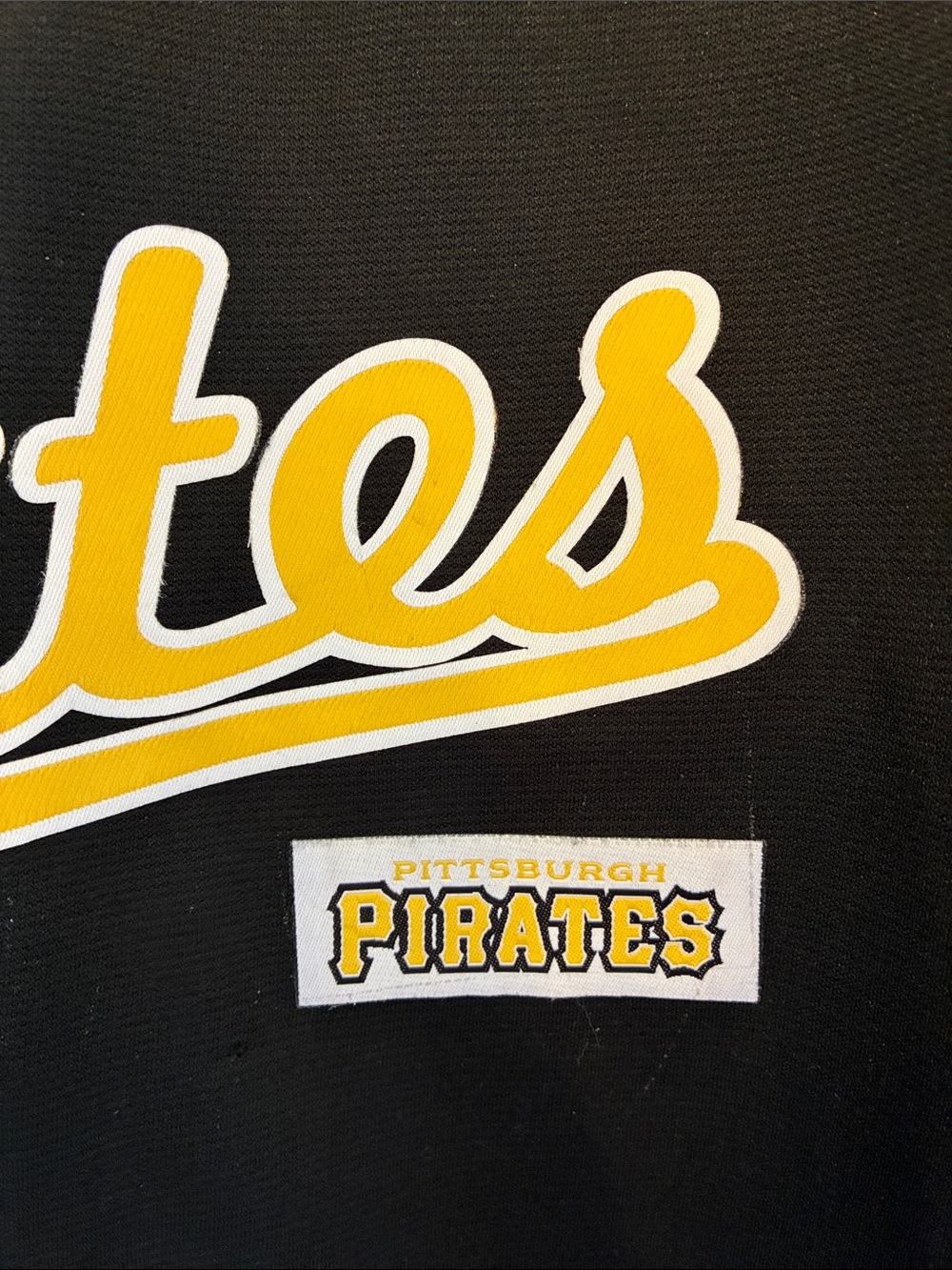 Pittsburgh Pirates Black & Gold Team Jersey Shirt - Picture 3 of 5